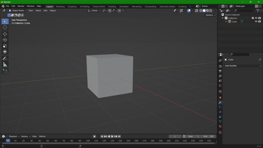 Blender UI